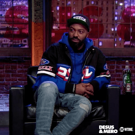 Calm Down Chill Out GIF by Desus & Mero