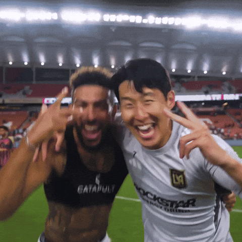 Happy Son Heung-Min GIF by Major League Soccer