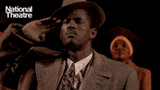 Black Man Salute GIF by National Theatre
