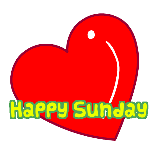 Happy Sunday Love Sticker
