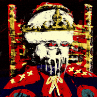 ExWhyZed_Degen glitch crypto nft king GIF