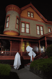 Haunting Haunted House GIF