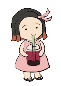 0imlili anime cute summer manga Sticker