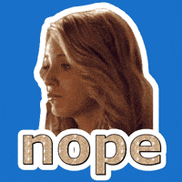 I Cant No Way GIF by Blake Lively Fan