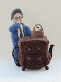 TeaCosyFolk teacosyfolk tea cosy antique knitted GIF