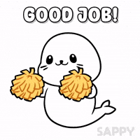 Football Good Job GIF by Sappy Seals