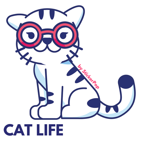 cat kitten GIF by StickerPop