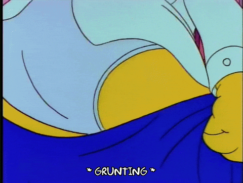 Struggling Season 4 GIF by The Simpsons