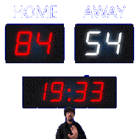 54 Away Sticker