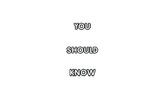 should know Sticker by Billboard