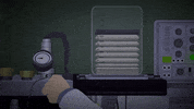 machine moving GIF by South Park 