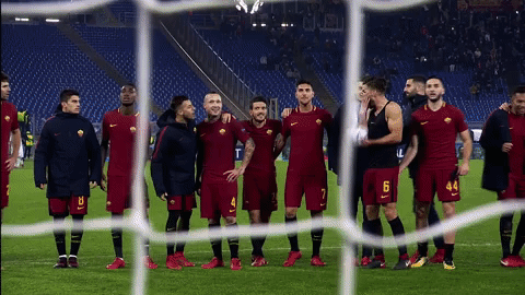 champions league roma qarabag GIF by AS Roma