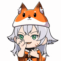 KikiVerse anime kawaii nft clap GIF