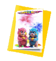 Festival Of Colors Happy Holi Sticker