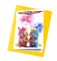 Festival Of Colors Happy Holi Sticker