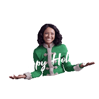 kat graham christmas Sticker by NETFLIX