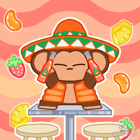 Happy Fruit Punch GIF by Chimpers