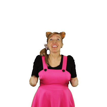 PevanAndSarah swipe up look up point Sticker