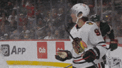 Chicago Blackhawks Goal GIF by NHL