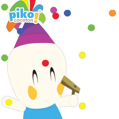 party sticker by Piko Cocoton