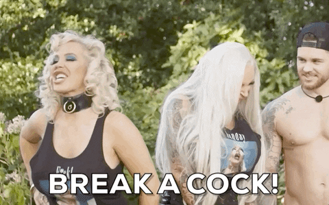 Oh Yeah Break A Leg GIF by Slag Wars