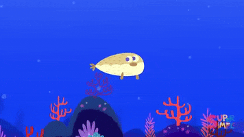 Scared Blow Fish GIF by Super Simple