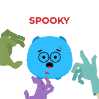 Halloween Zombie Sticker by Bookly