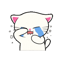 Cry Crying Sticker by Silly Kitties