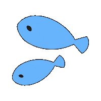 魚 泳ぐ Sticker