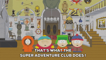 eric cartman super adventure club GIF by South Park 