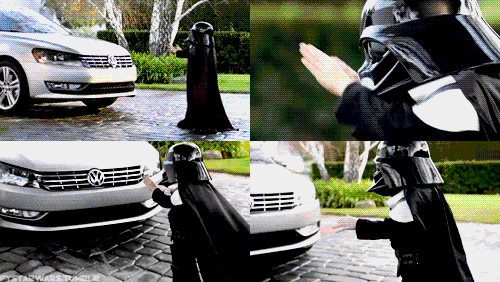 star wars volkswagen GIF