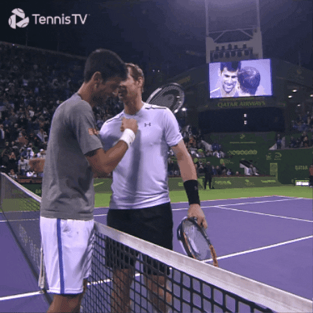 Novak Djokovic Laughing GIF by Tennis TV