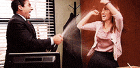excited steve carell GIF