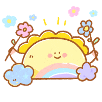 Happy Rainbow Sticker