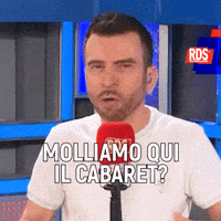 Cabaret Roberta GIF by RDS 100% Grandi Successi