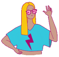 Look At Me Hello Sticker