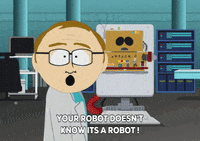 awesom-o robot GIF by South Park 