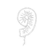 Balloon Number Sticker