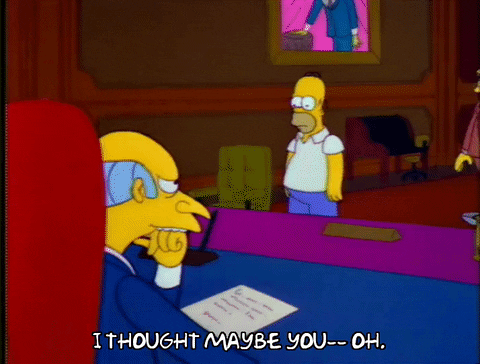 Season 4 Monty Burns GIF by The Simpsons