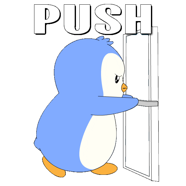 You Got This Penguin Sticker by Pudgy Penguins