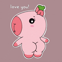 I Love You Heart GIF by CAPY-ERA