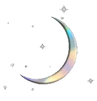 Crescent Moon Halloween Sticker by blackmooncosmetics