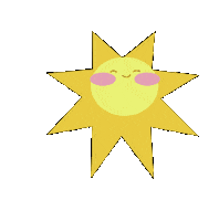 Happy Sun Sticker