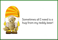 Teddy Bear Gnome GIF