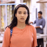 AshiSinghofficial omg shocked ashi singh Shocked face GIF