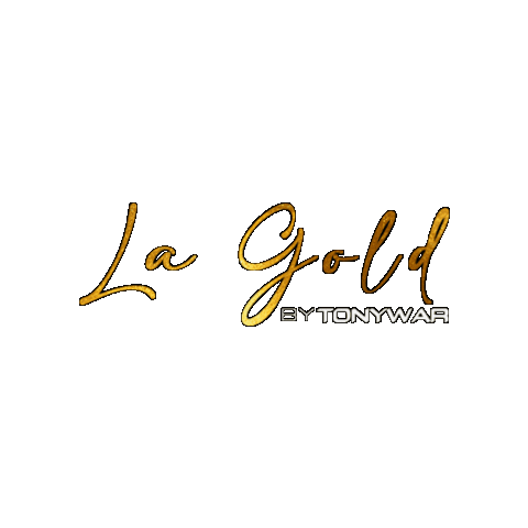 TonyWarDeejay giphygifmaker tonywar la gold lagold Sticker