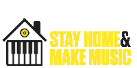 Make Music Stay Home Sticker by Amuse