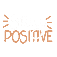Josemanuel Stay Positive Sticker