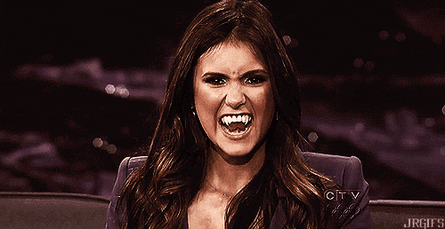 nina dobrev conan GIF