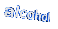 text alcohol Sticker